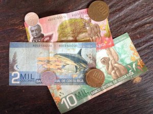 Gels/valuta Costa Rica