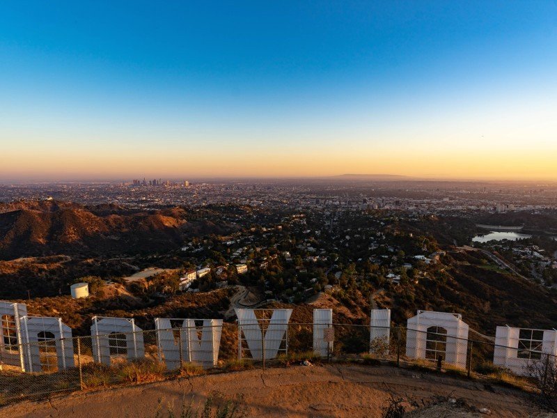 LA Hollywood sign