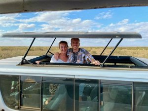 Vincent op safari
