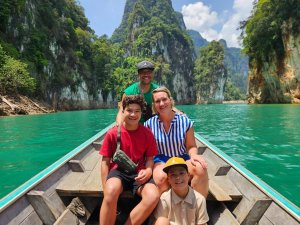 Thailand met kinderen