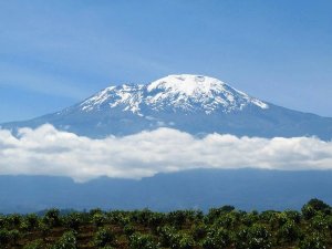 Uitzicht op Kilimanjaro
