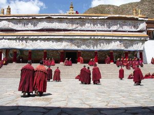 India Gangtok Sikkims monnik