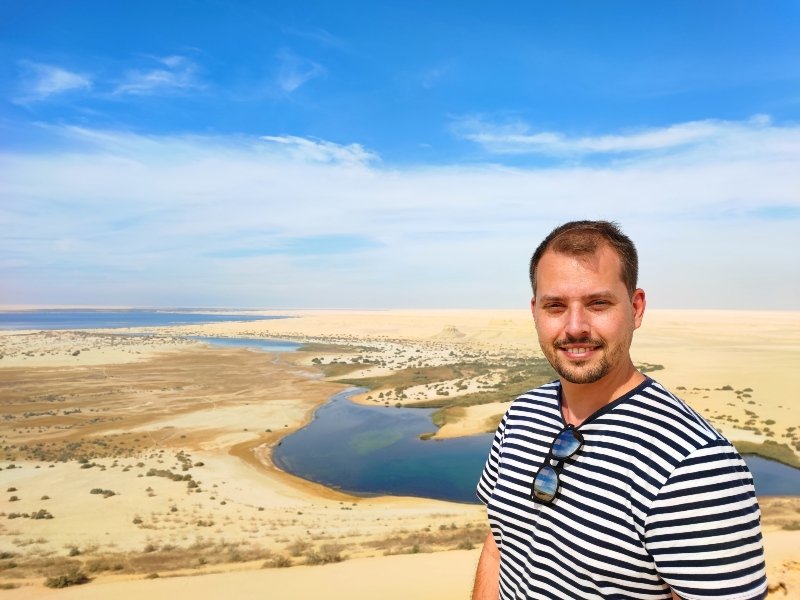 El Fayoum woestijn Egypte