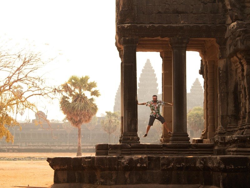 Angkor Wat in Siem Reap - Cambodja