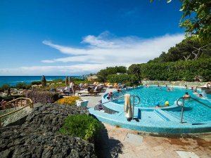 Ischia eiland, thermale baden