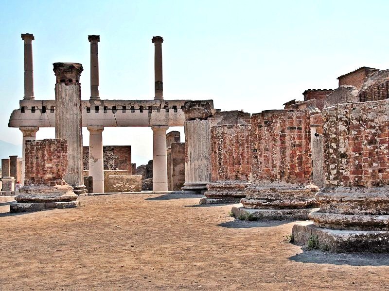 Pompeii in Napels - Italie