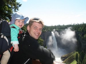 Familie in Wells Gray