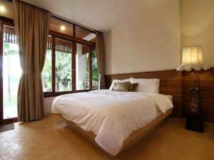 thailan ayutthaya guesthouse slaapkamer