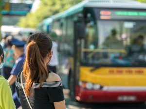 Met de bus in Vietnam