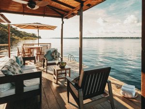 Luxe lodge in de Amazone
