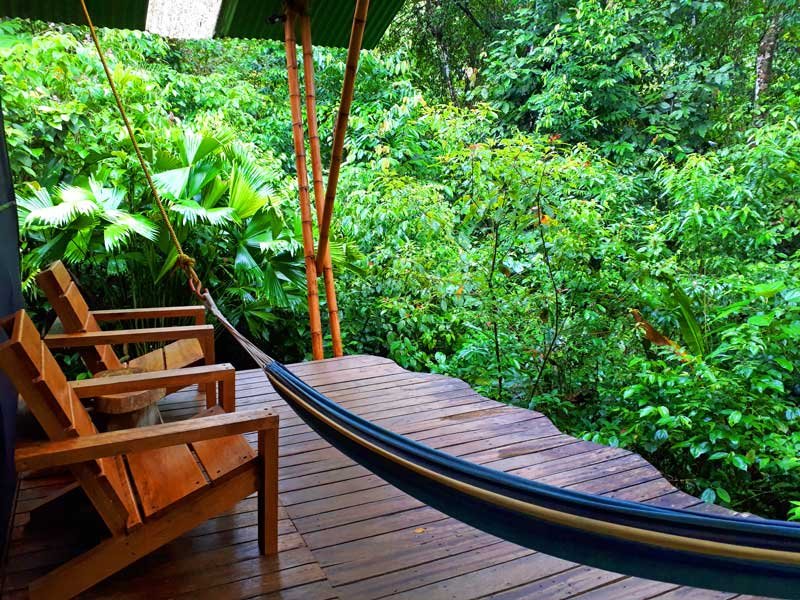 Jungle lodge in Costa Rica