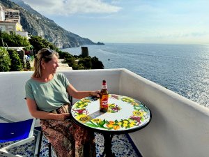 Amalfikust terras