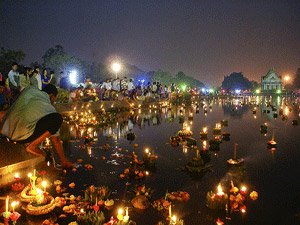 Feest van de lichtjes Thailand