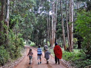 Kilimanjaro met kinderen