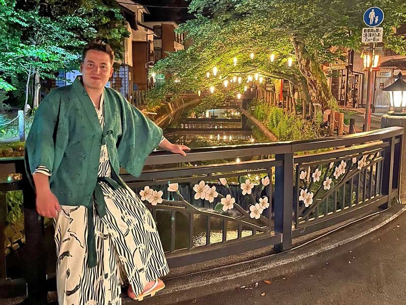 Japan kinosaki yukata kimono