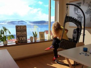 Relaxplek in de guesthouse west-Fjorden