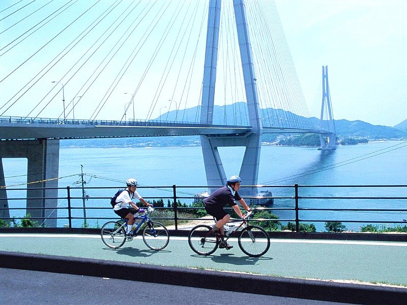 Rondreis Japan fietsen Shimanami Kaido Shikoku