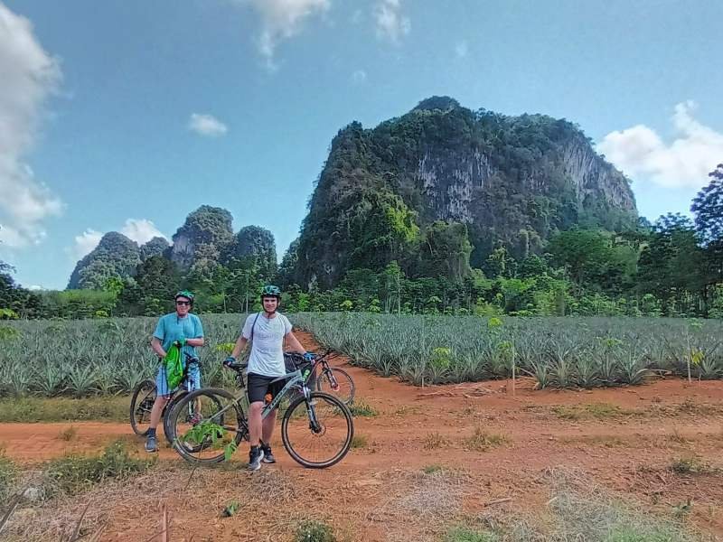 fietsen in Krabi