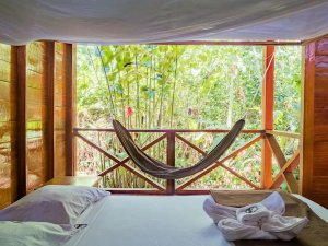 Jungle lodge Peru kamer