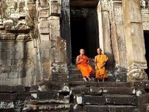 Cambodja monniken