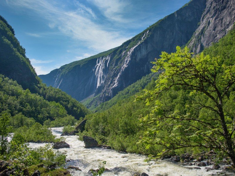 Voringfossen Noorwegen