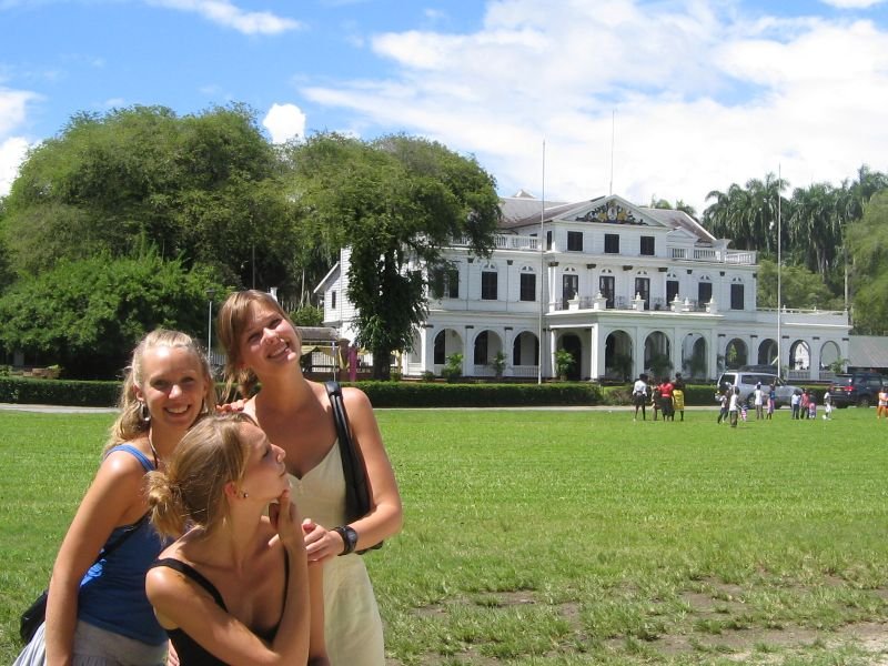 Paramaribo Paleis tijdens je Suriname familie reis