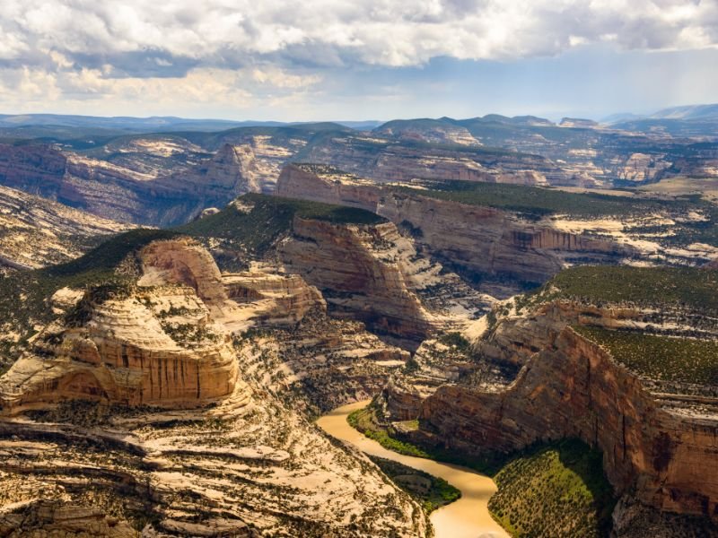 Dinosaur National Monument uitzichtpunt