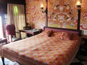 India Varanasi - hotel kamer