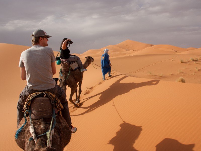 Kamelentocht Marokko, Merzouga woestijn