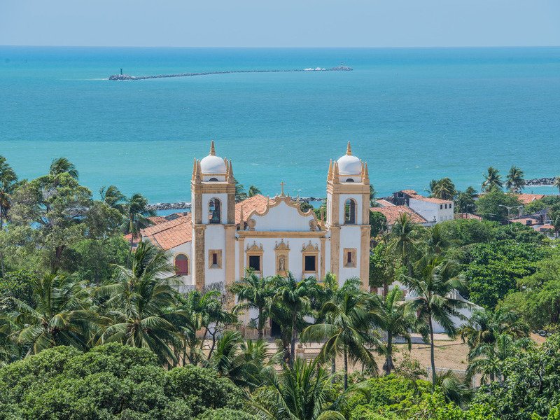 Kleurrijk Olinda Brazilie