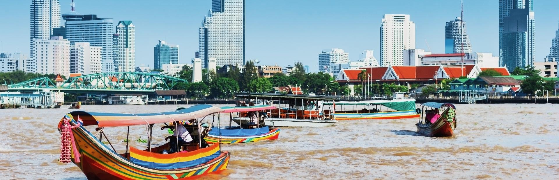 Rivier in Bangkok - Thailand