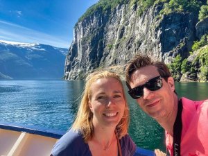 Geiranger-fjord Noorwegen