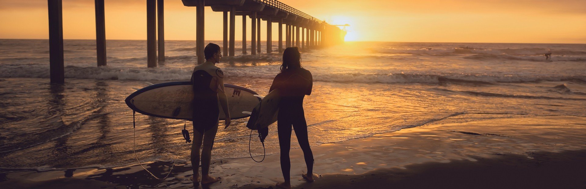 Surfen in San Diego