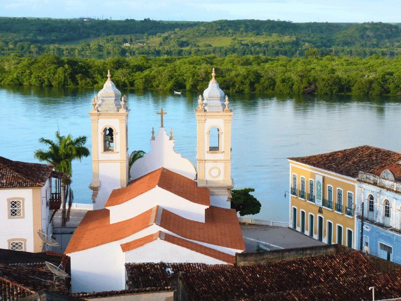 Koloniaal Penedo in Brazilie