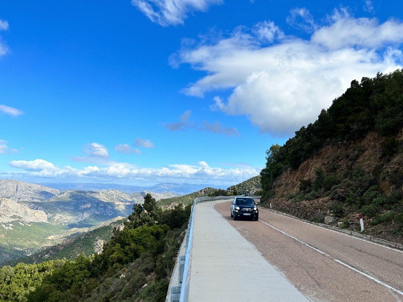 Met de auto door Sardinië