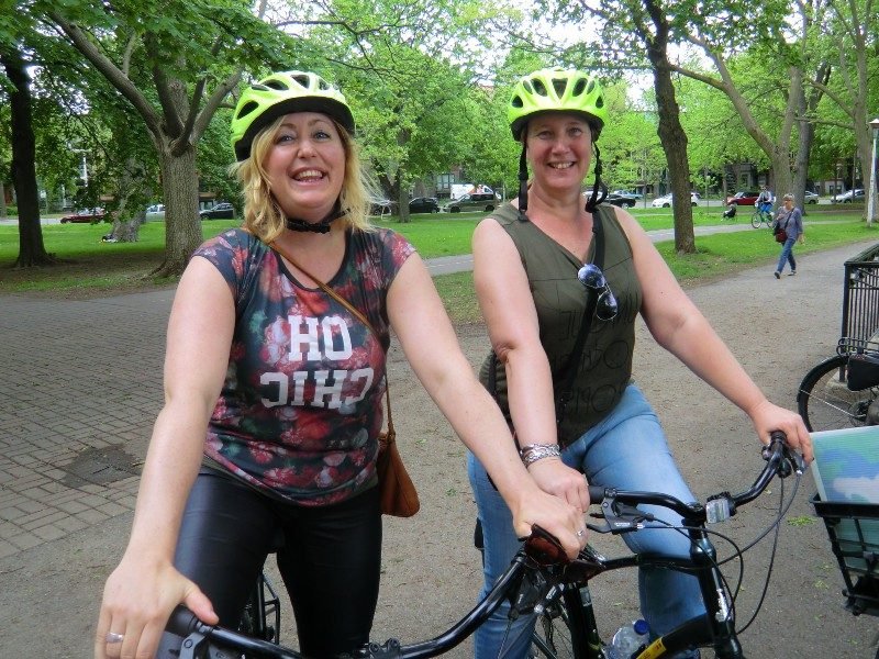 Fiets tour in Montreal