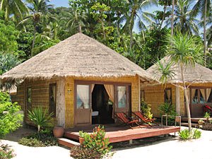 bungalow aan het strand Thailand