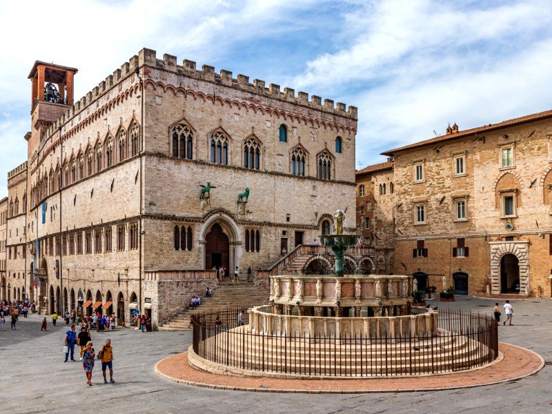 Plein in Perugia - Italie