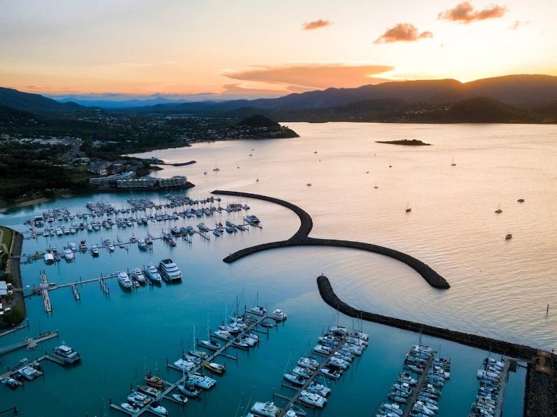 Australië Airlie Beach haven