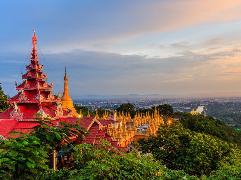 mandalay in Myanmar
