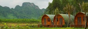 Glamping aan het meer van Phong Nha Ke Bang