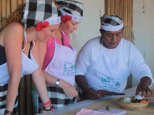 Kookworkshop bij Candidasa
