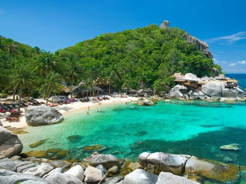 stranden van Ko tao