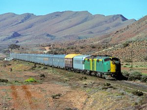 trein Australië