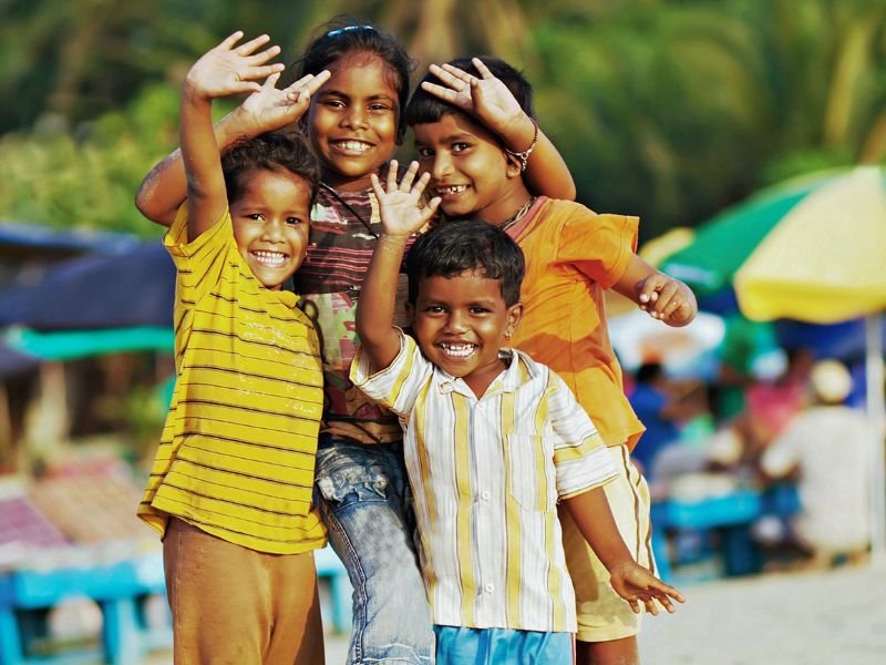 India Goa strand