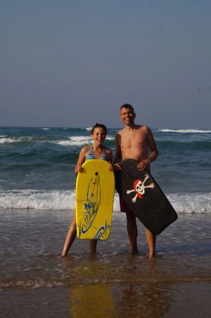 Boogie boarden en walvissen in Zuid-Afrika