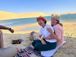 El Fayoum woestijn