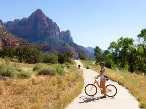 Fietsen in Zion National Park