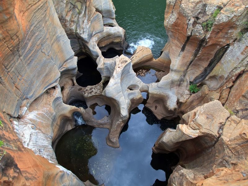 Bourke's Luck Potholes Zuid-Afrika