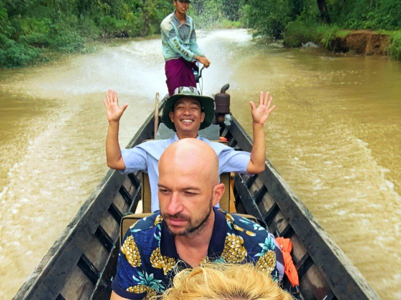 Inle lake boottocht